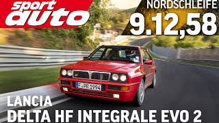 Lancia Delta HF Integrale Evo 2 | Nordschleife HOT LAP 9.12,58 min | sport auto Supertest