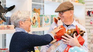 Shopping for grandchildren at Fluffy Bottom Babies!