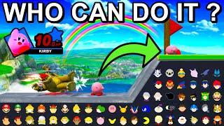 Who Can Get 10HP Kirby On Top WITHOUT A K.O. ? - Super Smash Bros. Ultimate