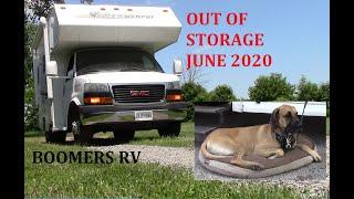 Boomers RV - Finally Out Of Storage - Son Drives RV for First Time