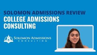 Solomon Admissions Consulting Review - Tanvi