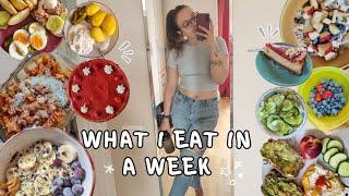 realistisches FOOD DIARY | weekly vlog, cooking, birthdayparty, me time, good food