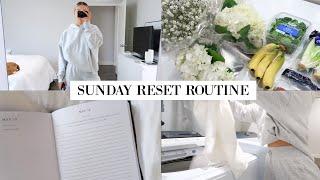 SUNDAY RESET ROUTINE | CLEANING, PLANNING, TRADER JOES HAUL + MORE! HOW I GET BACK ON TRACK