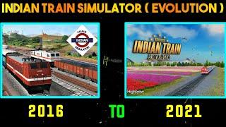 Indian Train Simulator | Evolution | 2016-2021 | Highbrow interactive | Rail Guru Ishant |