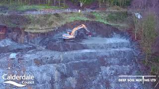 Deep Soil Mixing Slope Stabilisation