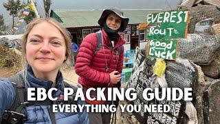 What I Wish I Knew Before Packing for Everest Base Camp Trek