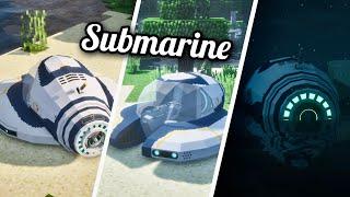 SUBNAUTICA SUBMARINE MOD FOR MINECRAFT JAVA