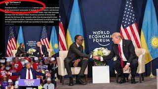 H.E #KAGAME ASHIMIYE #DONALD_TRUMP AKIMARA GUTSINDA AMATORA