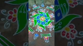 Today rangoli# HAII FRIENDS GOOD MORNING EVERYONE #please_subscribe_my_channel ###sahithi CREATIONS