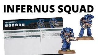 Primaris Infernus Squad Datasheet Review - How Strong are the FLAMERS?