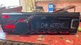 jvc then reset unit warning check wiring jc car stereo jvc kd-X110 cd/mp3