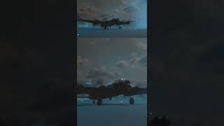 WW2 RAF Lancaster takes off, full boost! #ww2 #ww2aircraft #militaryhistory #aviation @SpitfireCGI