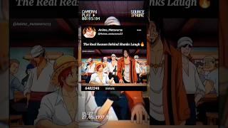 Shanks Laugh  #onepiece #shanks #luffy #shorts