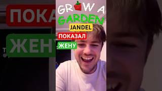 Jandel на русском, разработчик у которого есть жена #shorts #jandel #жена #growgarden #roblox #топ