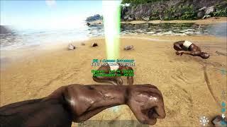 ARK  Survival Evolved death inventory keeper resource test