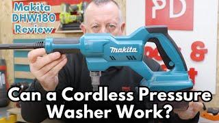 The New Makita DHW180 Pressure Washer