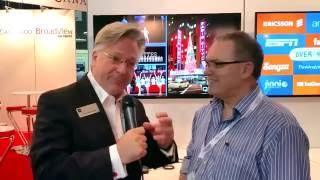 QX5 Wireless Mics with Steve Matheson at IBC 2016