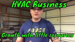 HVAC Business: How to grow my HVAC business with little money