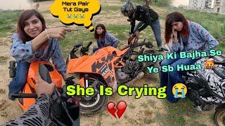 Shiya की वजह से ये सब हुआ  | She Is Crying 