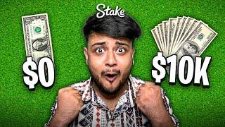 Gambling Until i Lose it all or Win $10,000  (Must Watch)