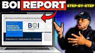 How To File The BOI Report With FINCEN Correctly!! (step by step guide & hack 2025)