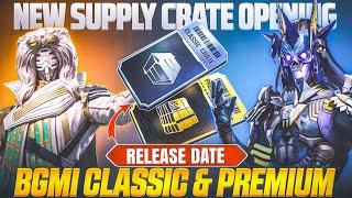 Bgmi Classic & Premium Crate Release Date | New Supply Crate Opening | 3.6 Update M416 Upgrade Skin