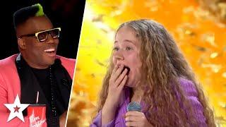 14 Year Old Singer Wins the GOLDEN BUZZER on Canada's Got Talent!