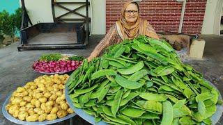 BIG FALI MAKING | Veg Village Food