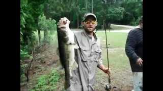Bass Master Mike catching some (Bucket Mouths) Lake Seminole