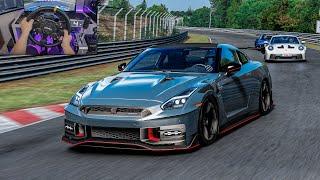 Brand New Nissan GT-R Nismo 2024 & GT3 RS & NSX on Nordschleife - Assetto Corsa | Moza R16 + Pimax