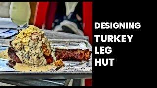 Turkey Leg Hut Adobe Website Mockup Houston, TX