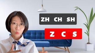 Pinyin zh ch sh z c s | Learn Chinese Phonetics - How to Pronounce zh ch sh z c s | Chinese Phonics