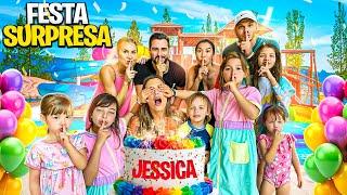 FESTA DE ANIVERSÁRIO SURPRESA PARA JESSICA GODAR COM AJUDA DOS AMIGOS