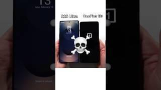 Samsung Galaxy S25 Ultra Vs OnePlus 13r Speed Test #shorts
