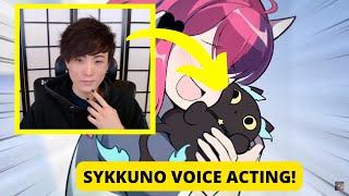 Sykkuno's first official voice acting role (Clip)