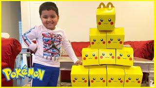 McDonald's Pokemon Happy Meal Surprise Opening - Pokemon 25th Anniversary Cards (2021)