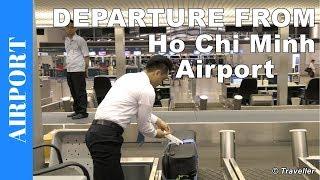 INSIDE HO CHI MINH CITY Airport - Departing from Tan Son Nhat International Airport in Vietnam