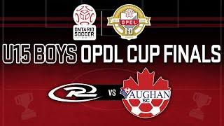 U15 Boys Finals- Rush Canada vs Vaughan Soccer- 2024 OPDL Cup Final Match Highlight