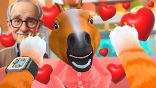 I DRESSED MY GRANNY IN A HORSE COSTUME AND SENT HER ON A DATE! I AM CAT VR / Chapter 14 /