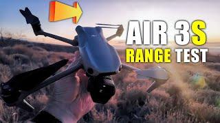 DJI Air 3S Range Test - How Far Will it Go?!