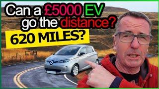 Can a £5000 Renault Zoe drive 620 miles easily ?