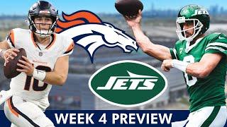 Broncos vs. Jets Preview: Sean Payton REVEALS How Denver Can Win Week 4