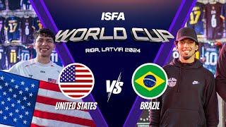 USA v Brazil (Group D) | ISFA World Cup 2024 - Street Football 3v3