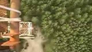 Роуп-джампинг с вышки в Быковне