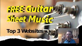 3 Best Free Guitar Sheet Music Sites - 5 Sites Reviewed