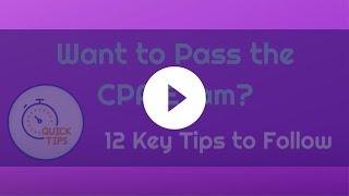 Pass the CPA Exam by following these 12 Critical Tips | Universal CPA Review