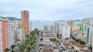 LINDO APARTAMENTO COM VISTA MAR NA APARECIDA EM SANTOS