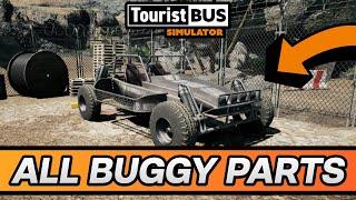 Tourist Bus Simulator - All 10 Hidden Buggy Part Locations