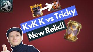 100% Wounded Conversion  老K vs Tricky x2 Mega Rallies in KvK!! King of Avalon