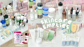 Skincare Empties *honest* Review  fave products, my skincare routine, food supplements, etc!